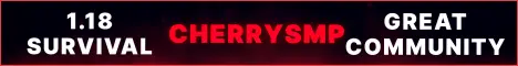 Banner image for server: CherrySMP