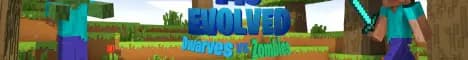 Banner image for server: MC Evolved - Home to Dwarves vs. Zombies | Whitelisted - Fill Form on Discord | Scheduled Games