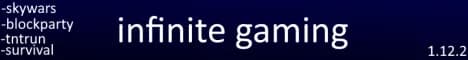 Banner image for server: infinite gaming