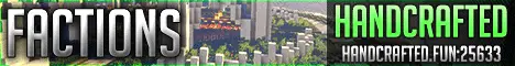Banner image for server: HandCrafted - True Domination Experience