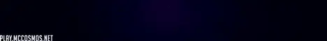 Banner image for server: CosMosMC / skyblock