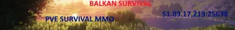 Banner image for server: Balkan Survival 1.15.2 MMO Survival