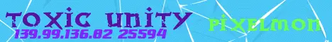 Banner image for server: Toxic Unity Pixelmon.