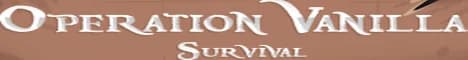 Banner image for server: Operation Vanilla