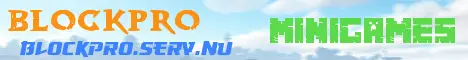 Banner image for server: BlockPro