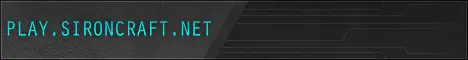 Banner image for server: SironCraft