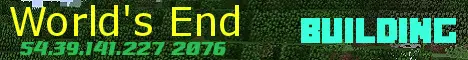 Banner image for server: World's End