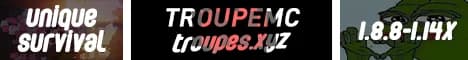 Banner image for server: TroupeMC
