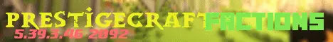 Banner image for server: PrestigeCraft