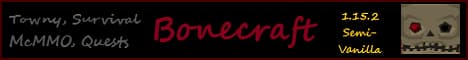 Banner image for server: Bonecraft
