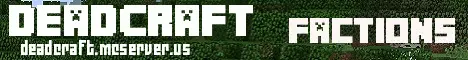 Banner image for server: DeadCraft