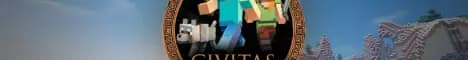 Banner image for server: CivitasCraft | Vanilla Survival 1.19 | Hermitcraft Community & World! | New World -> 20-06-2020!