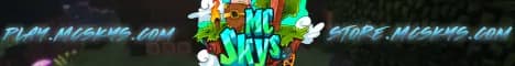 Banner image for server: McSkys