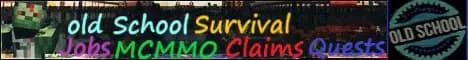 banner image for server: Old school