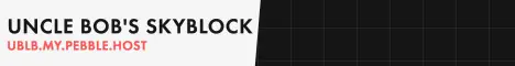 Banner image for server: Uncle Bob's Skyblock