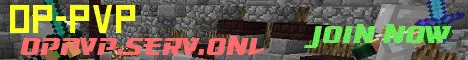 Banner image for server: Op-pvp