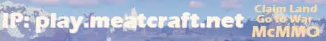 Banner image for server: MeatCraft