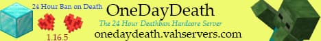 Banner image for server: OneDayDeath