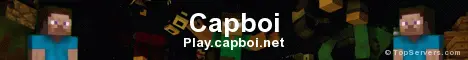 Banner image for server: capboi