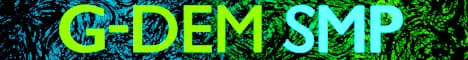 banner image for server: G-dem SMP