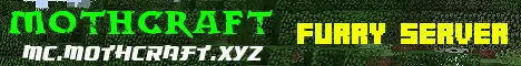 Banner image for server: MothCraft Furry Server