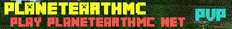 Banner image for server: PlanetEarthMC
