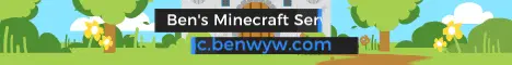 Banner image for server: Ben's Minecraft Server