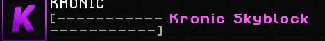 Banner image for server: Kronic