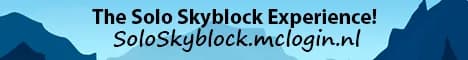 banner image for server: The Solo Skyblock Experience