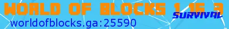 banner image for server: World of Blocks